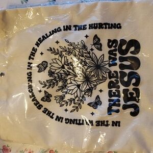 InThe Waiting In The Searching In The Healing In The Hurting There Was Jesus Bag